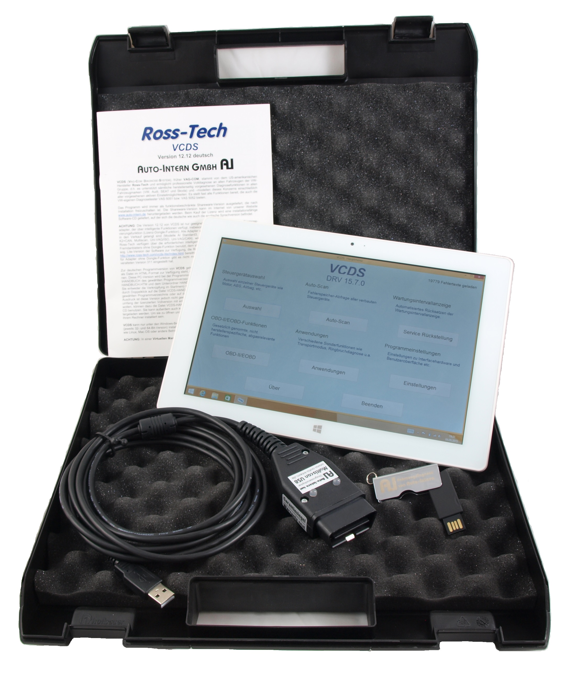 VCDS The Original HEX+CAN vag RossTech Diagnostic